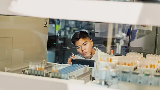 quality control in a modern lab