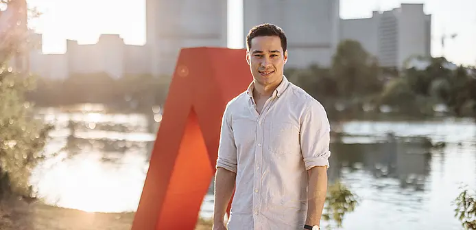 ABA Vienna backdrop portrait