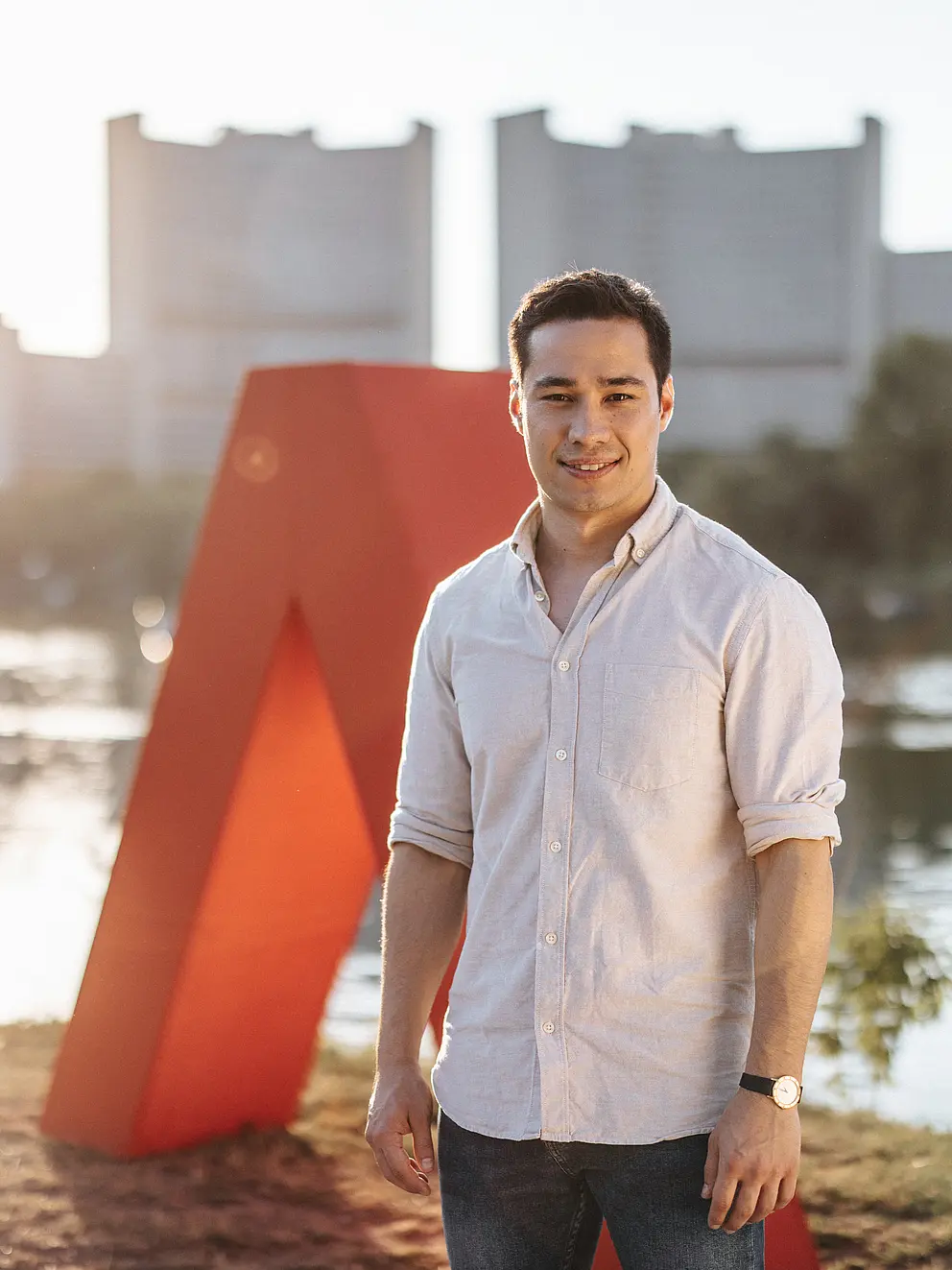 ABA Vienna backdrop portrait