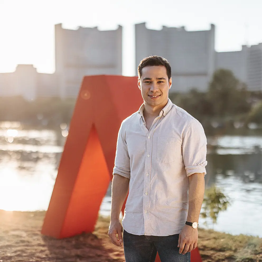ABA Vienna backdrop portrait