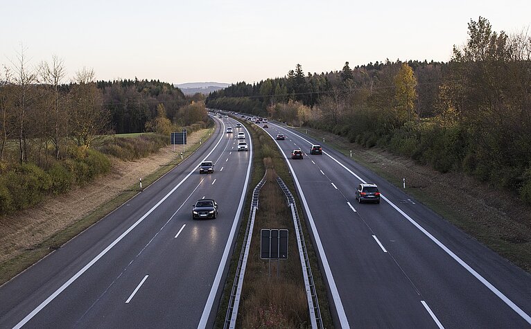 Autobahn-reisen
