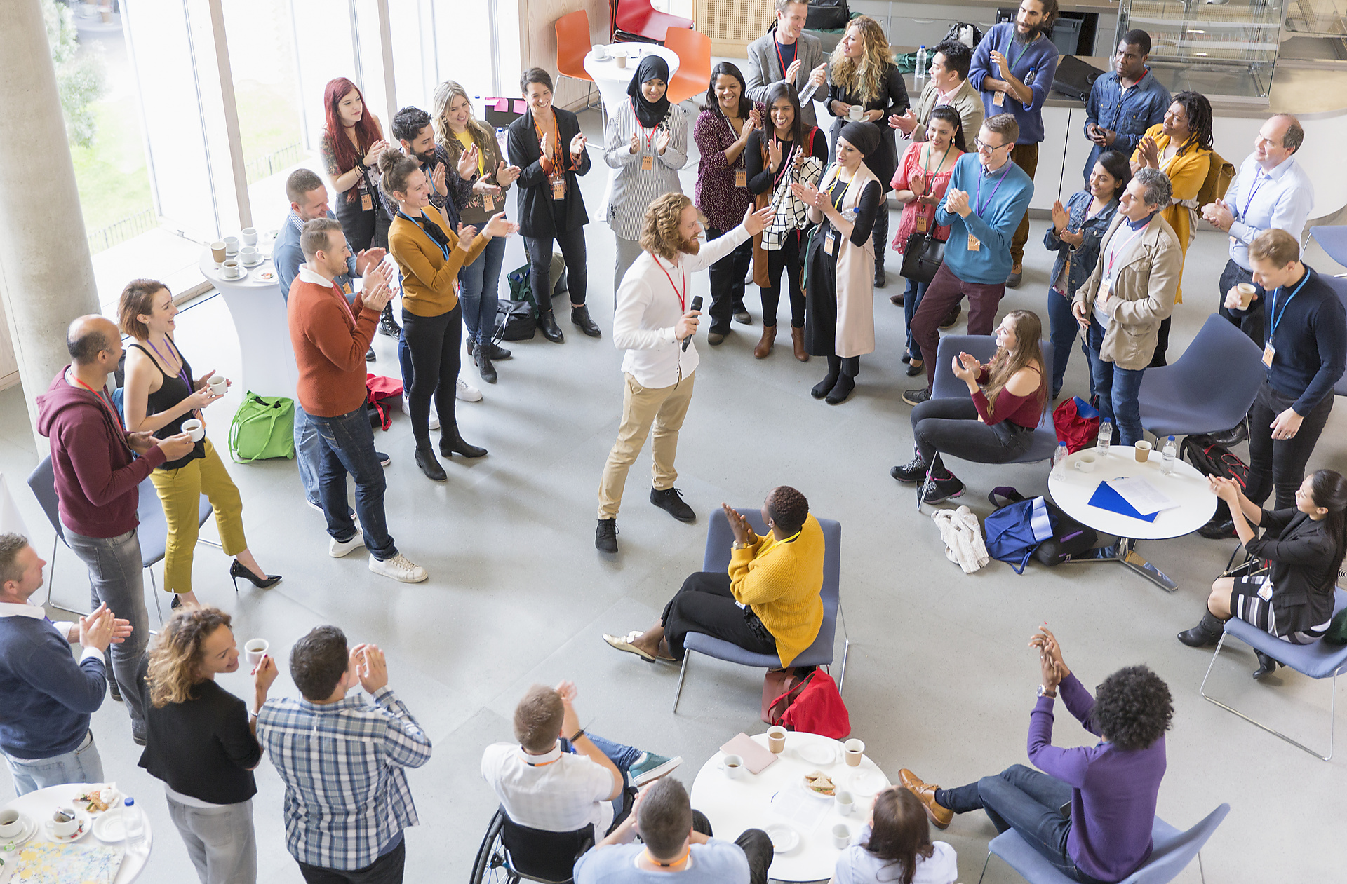 Speaker bei Veranstaltung
